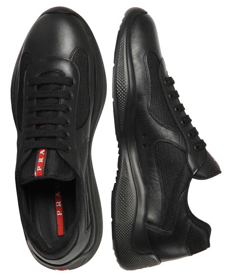 prada herrenschuhe schwarz|Prada Sneakers für Herren .